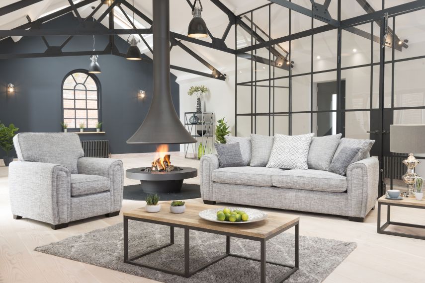 fortress grey sofa