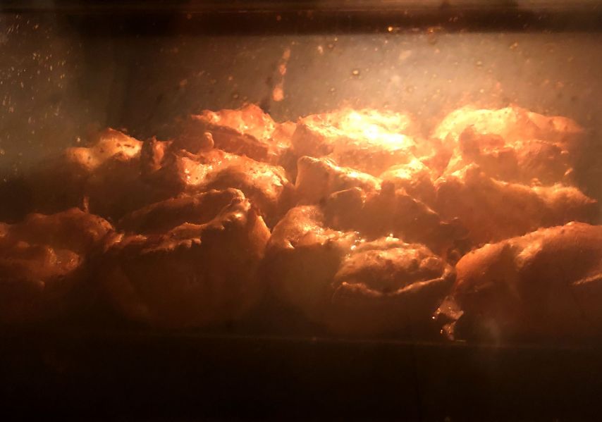 yorkshire puddings cooking