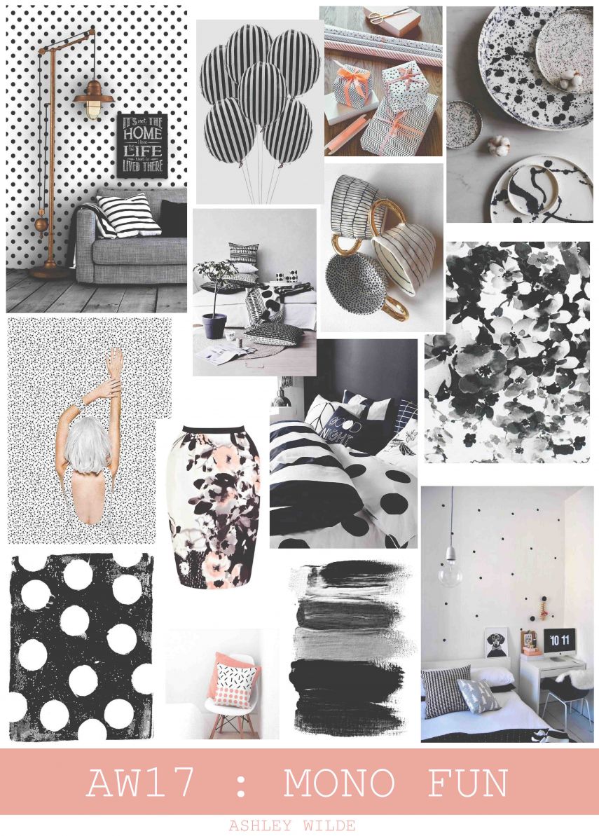 monochrome home trend for 2017