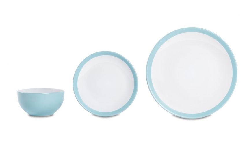 oslo duck egg dinner set