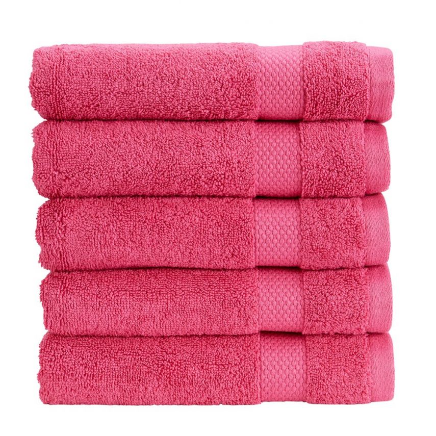 pink christy towel