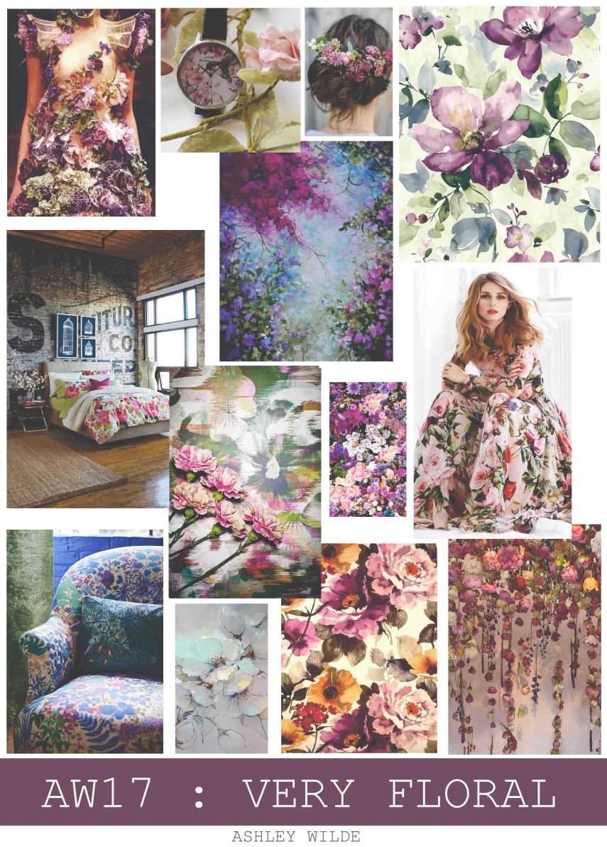 floral 2017 home trend