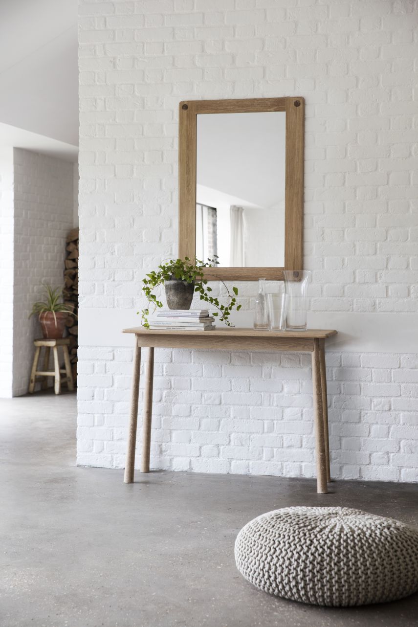 WYCOMBE Console Table and Wall Mirror (Medium)